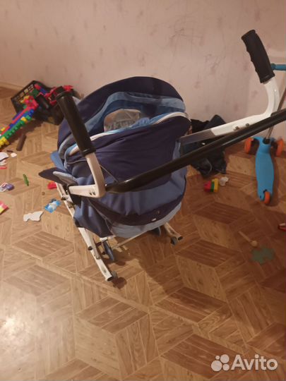 Коляска санки