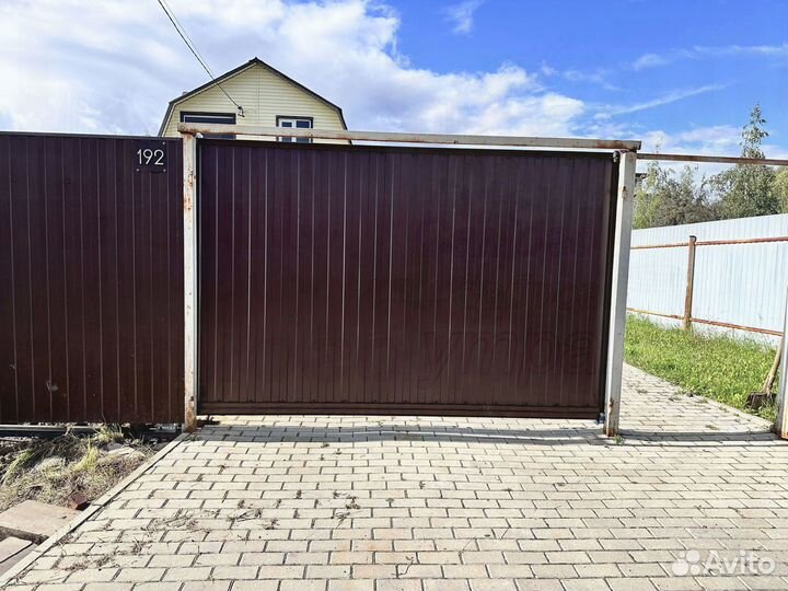 Автоматические откатные ворота под ключ