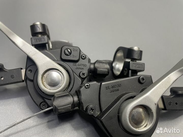 Shimano XT M780 комплект манеток 3х10