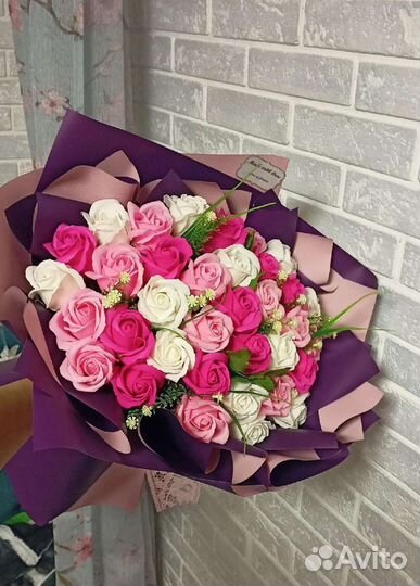 Букет из мыльных роз Томск