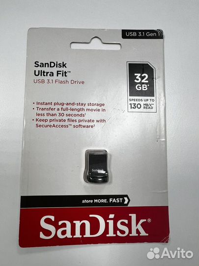 Флешка usb 64gb SanDisk