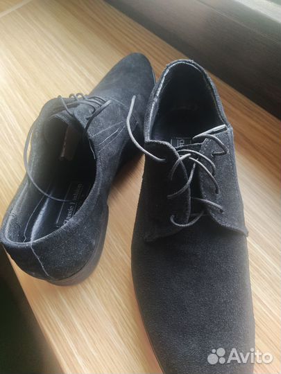 Туфли замшевые мужские новые