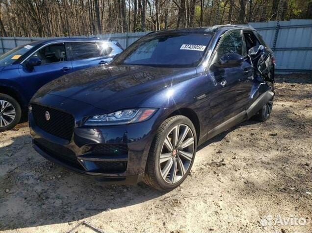 Порог со стойкой jaguar F Pace