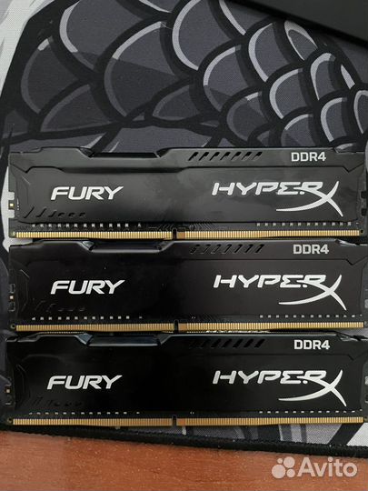 Оперативная память ddr4 2x4гб
