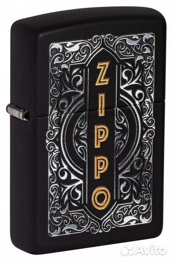 Зажигалка Zippo Black Matte 49535