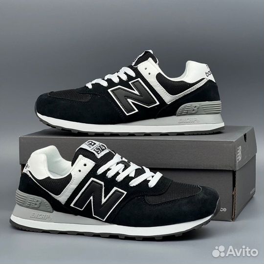 Мужские кроссовки New Balance 574 Black