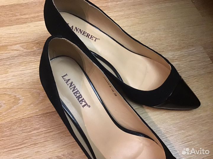 Туфли натуральная кожа 39 размер