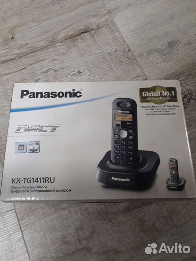 Новый беспроводной телефон Panasonic