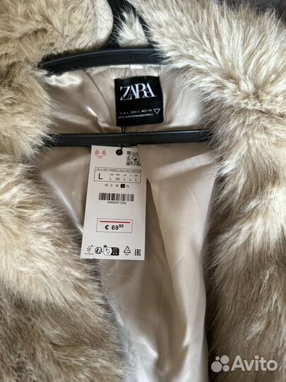 Шуба женская zara