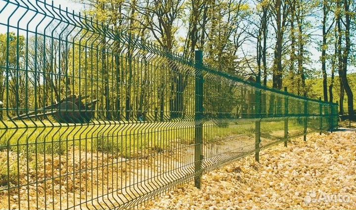 Забор из 3D сетки замер бесплатно под ключ