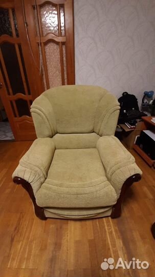Диван и 2 кресла бу