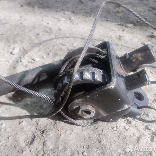 Лебедка ручная рычажная СССР (лягушка)