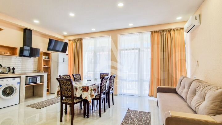 3-к. апартаменты, 72,3 м², 1/3 эт.