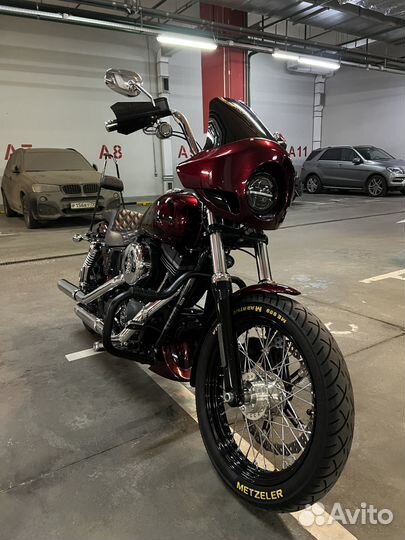 HD Street Bob 2017 (цвет Candy, пробег 11,435)