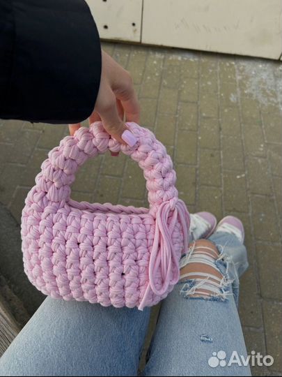 Сумочка вязаная крючком