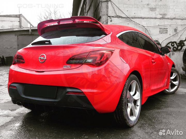 Тюнинг спойлер OPC V2 на Opel Astra J GTC