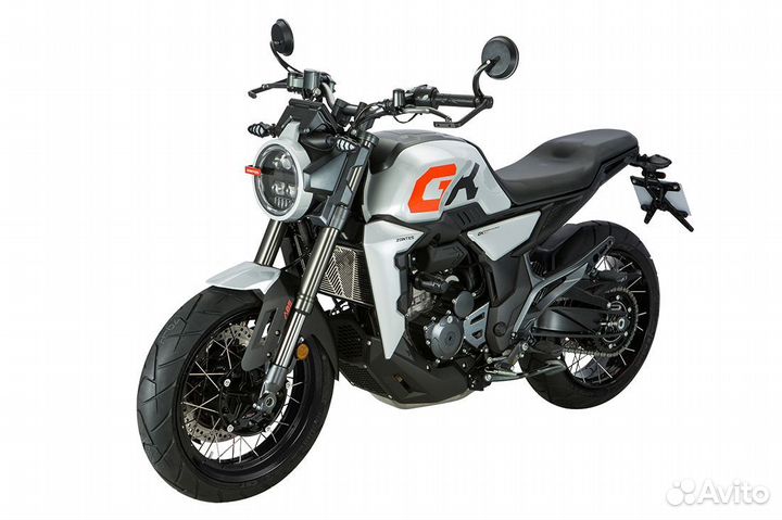 Дорожный мотоцикл Zontes ZT350-GK silver-orange