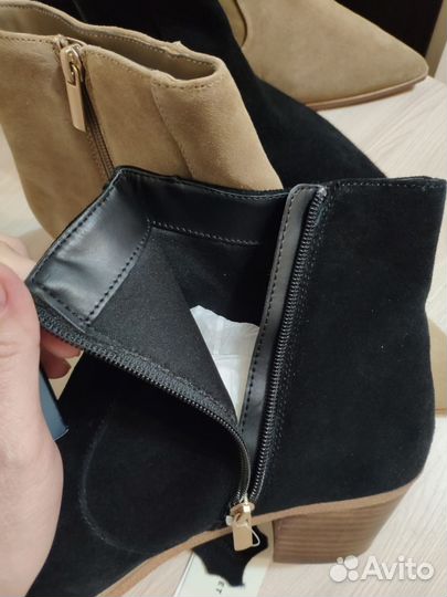 Ботильоны, ботинки женские бежевые 41,5