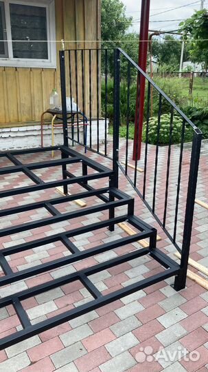 Крыльцо разборное,металл,лестницы,благоустройство