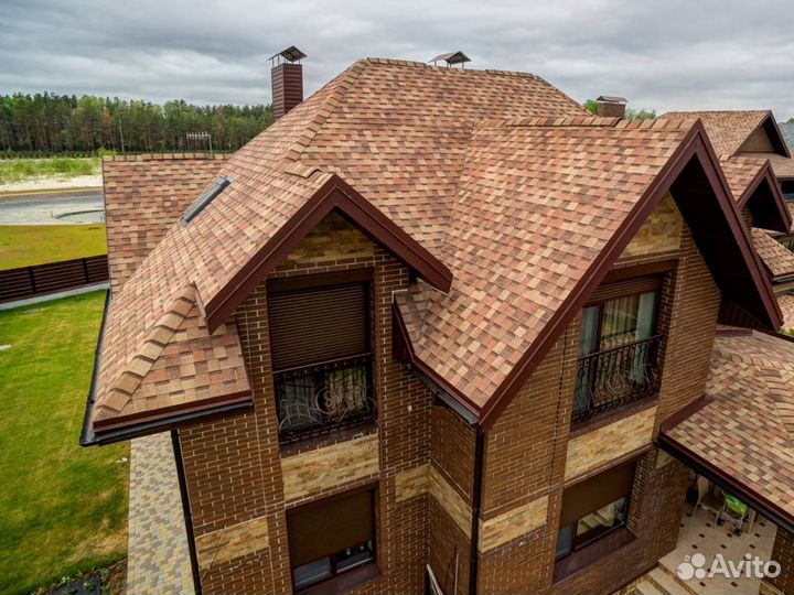 Гибкая черепица. Мягкая кровля