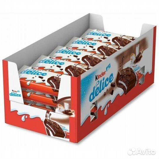 Пирожное бисквитное шоколадное Киндер Delice 42г