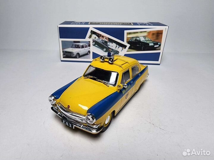 Газ -21/22 Волга гаи Deagostini 1:43