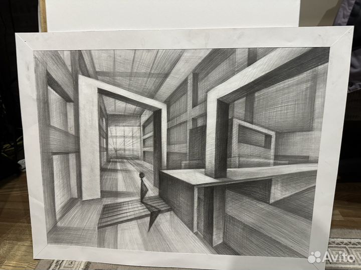 Академический рисунок Архитектурный рисунок