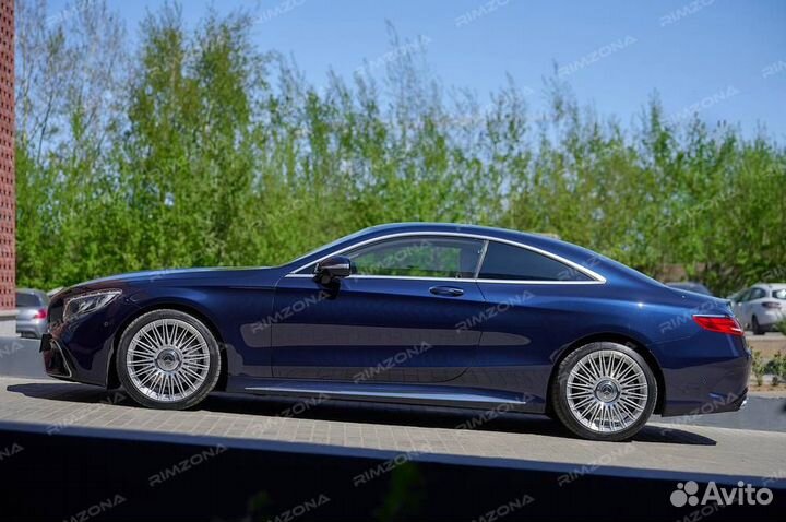 Кованые диски R20 на mercedes S-class coupe