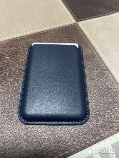 Картхолдер для iPhone magsafe темно-синий