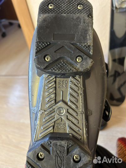 Горные лыжи комплект с ботинками