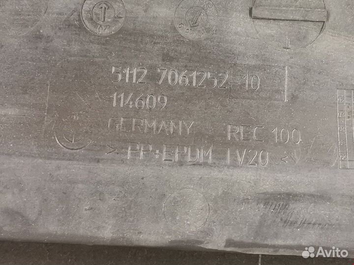 Бампер задний BMW 5 (E60/E61)