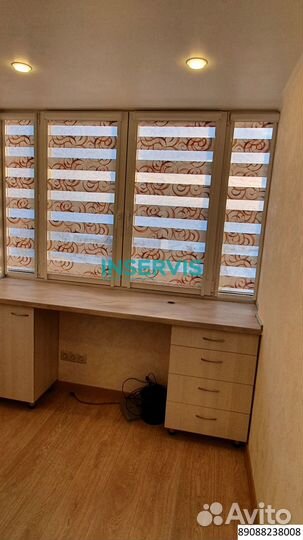 Рулонные шторы на кухню