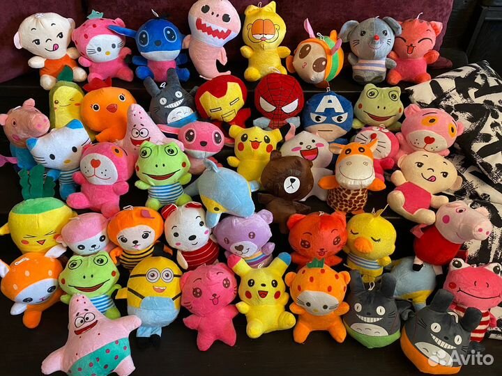 Игрушки мягкие для автомата