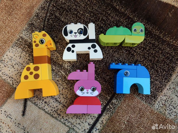 Lego duplo веселые зверюшки 10573