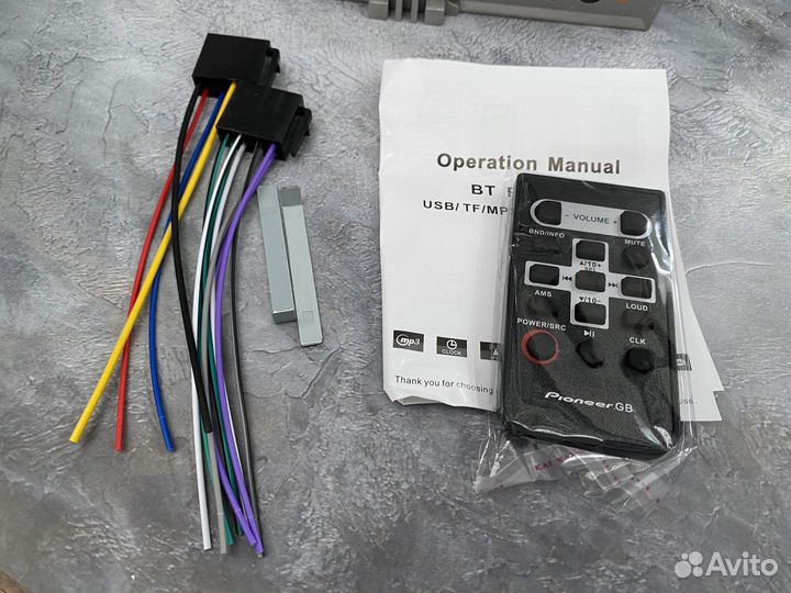 Магнитола 1 din pioneer 8023 арт423