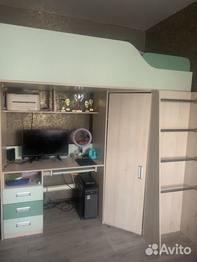 Детская кровать чердак