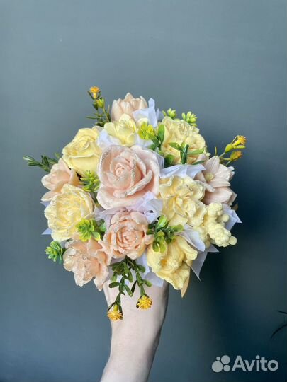 Букет цветов из мыла