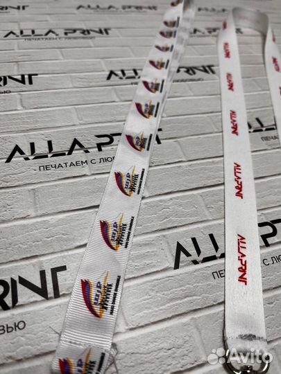 Печать на ленте сатин, атлас, репс