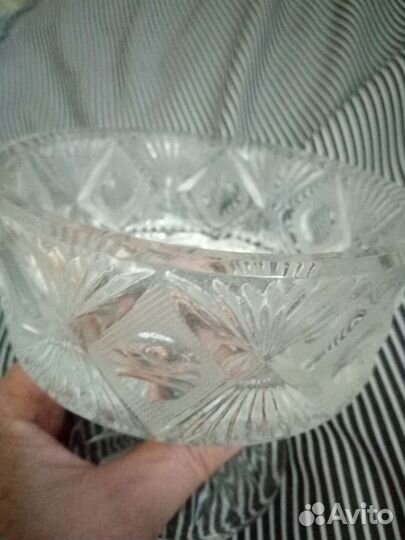 Хрустальная ваза СССР
