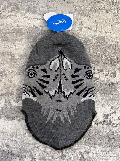 Шапка шлем lassie 46 размер 50 шерсть 50 акрил