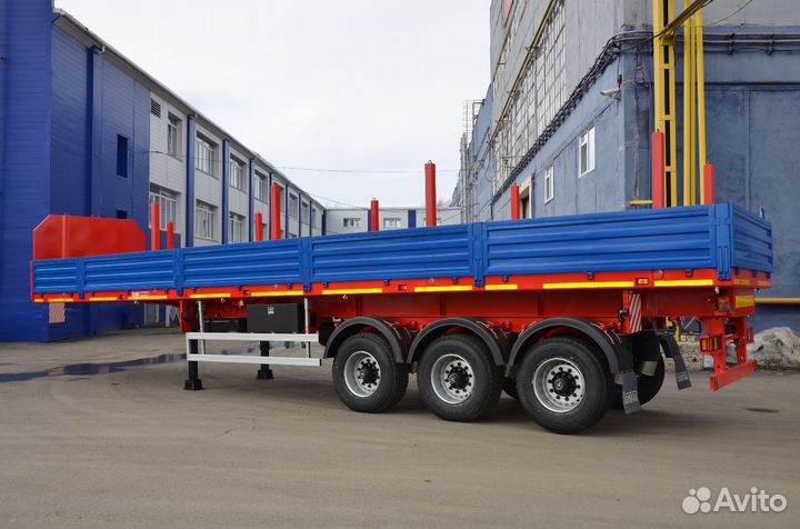 Полуприцеп бортовой Политранс ТСП 94184, 2024