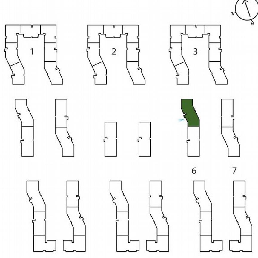 Квартира-студия, 26,6 м², 2/3 эт.