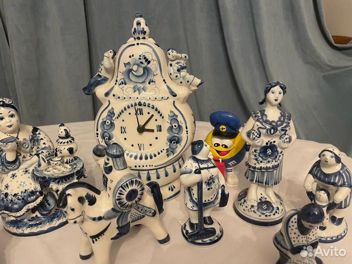 Фигурки гжель