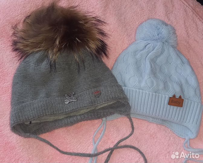 Шапка детская зимняя 0-6