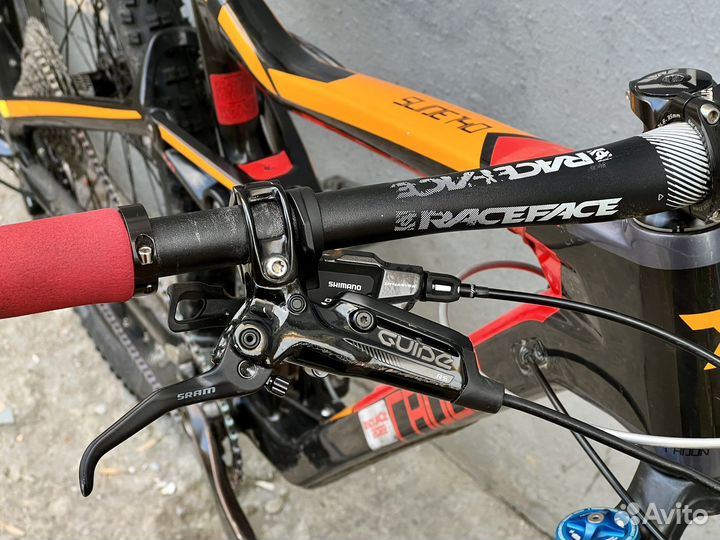 Велосипед, карбоновый двухподвес Radon