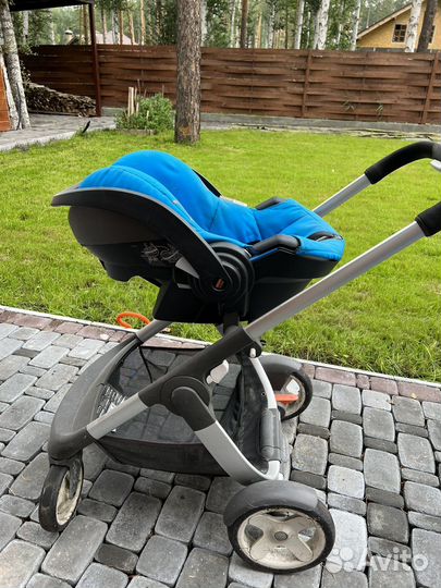 Коляска 3 в 1 stokke trailz