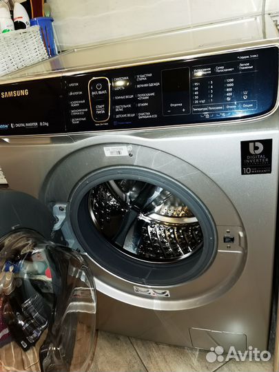 Стиральная машина samsung eco bubble 8 кг
