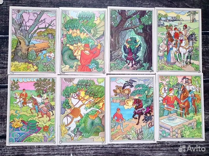 Иван-крестьянский сын. Комплект открыток