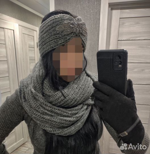 2 набора шапка и шарф