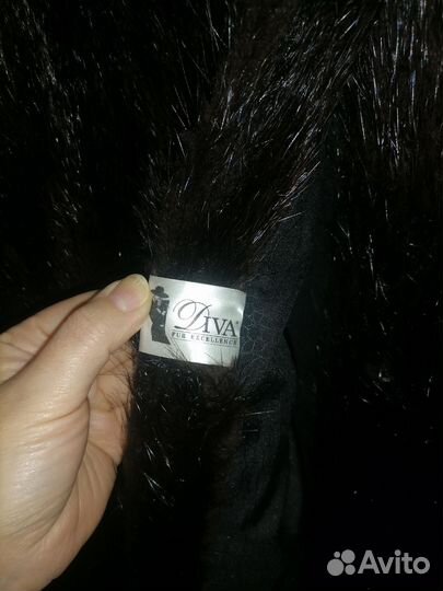 Шуба из меха бобра новая